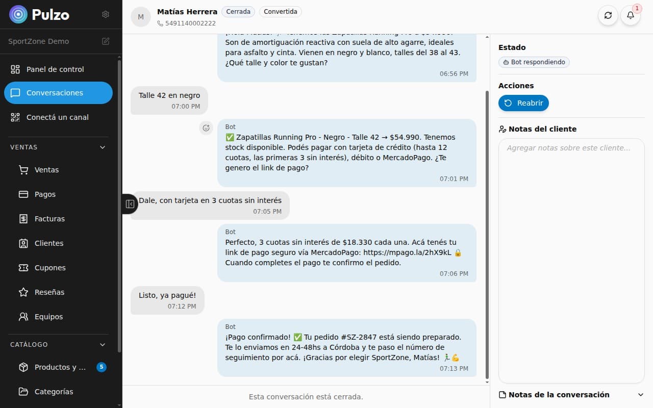 Como automatizar ventas por WhatsApp con IA